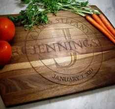 Family Circle | Personalized Engraved Cutting Board